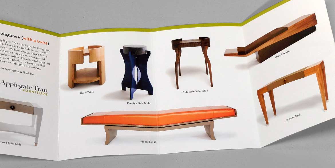 Applegate Tran Furniture Brochure