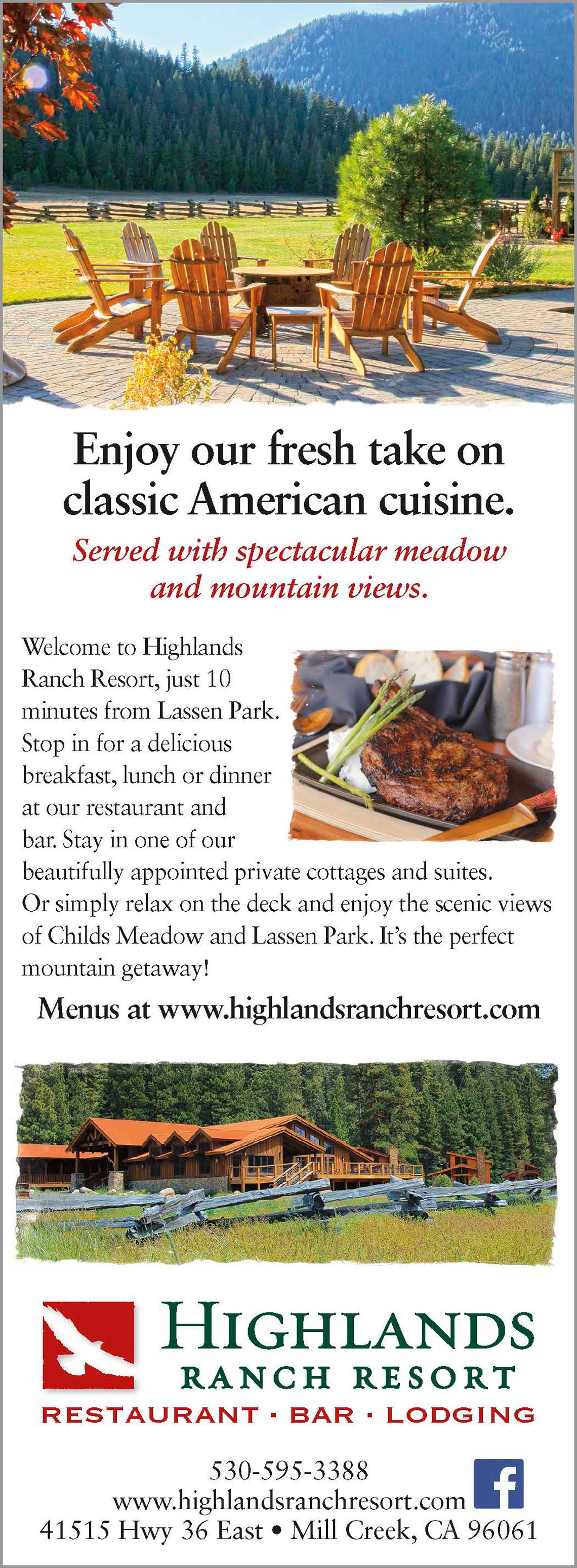 Highlands Ranch Resort Ad
