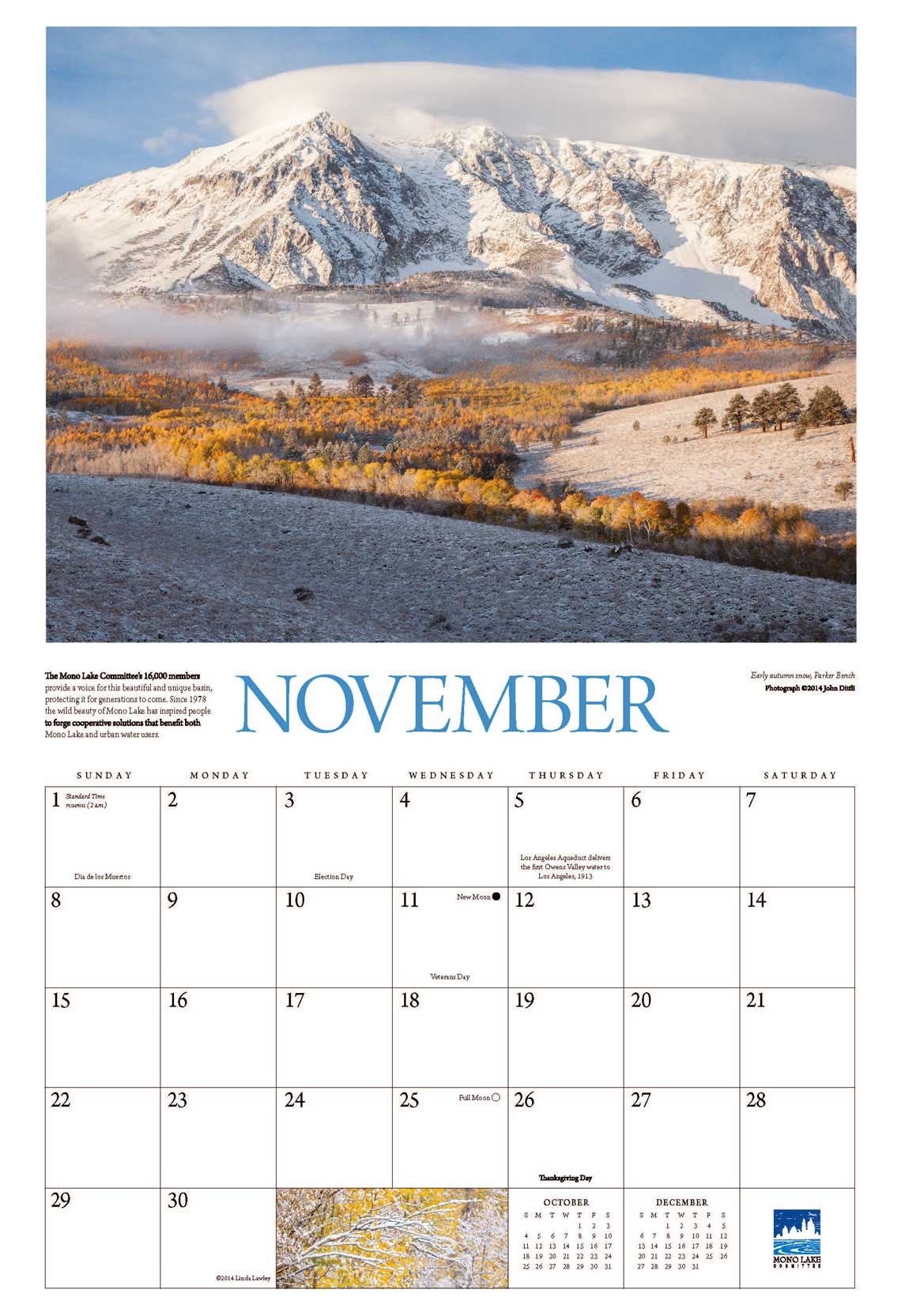 Mono Lake Calendar