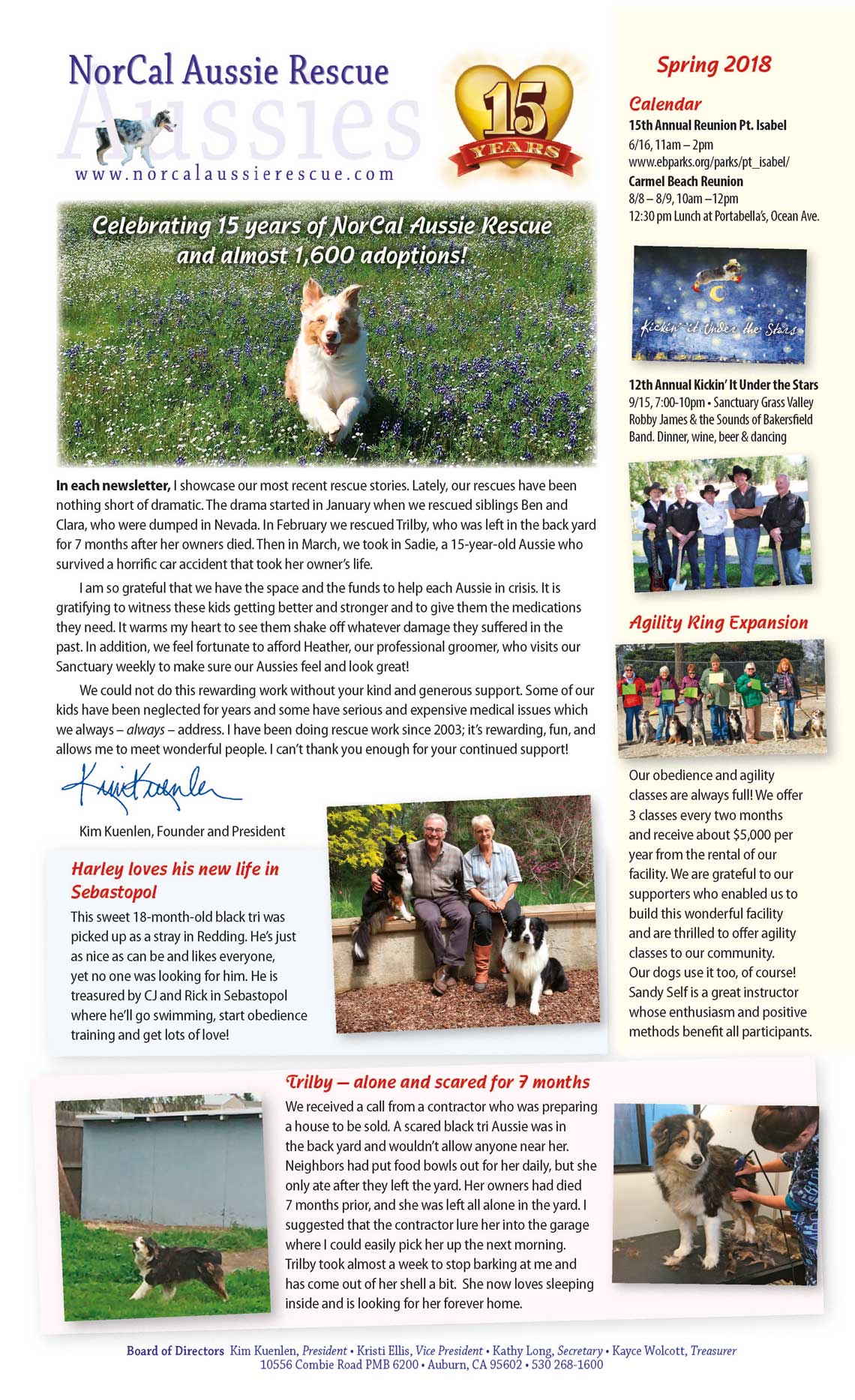 NorCal Aussie Newsletter